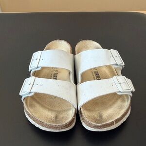 Birkenstock Kids White Sandals